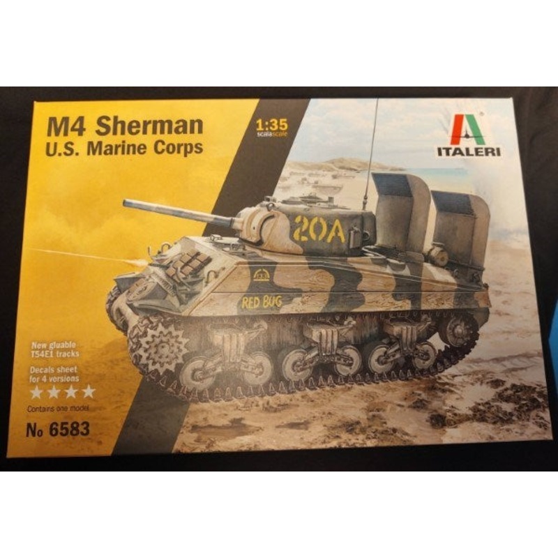 Italeri 6583 1/35 M4 SHERMAN U.S. MARINE CORPS