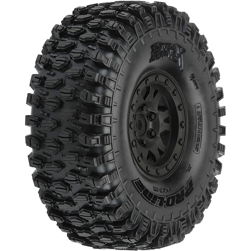 Pro-Line PRO1012810 Hyrax 1.9 G8 Mtd Impulse Black Whls (2)