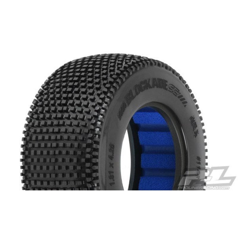 Pro-Line PRO118302 Fr/R Blockade SC 2.2/3.0 M3 Tire: SLH SLH 4×4(2)