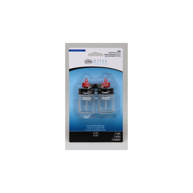 zTestors 9326C 1/2 OZ QUICK CONNECT JARS (2)