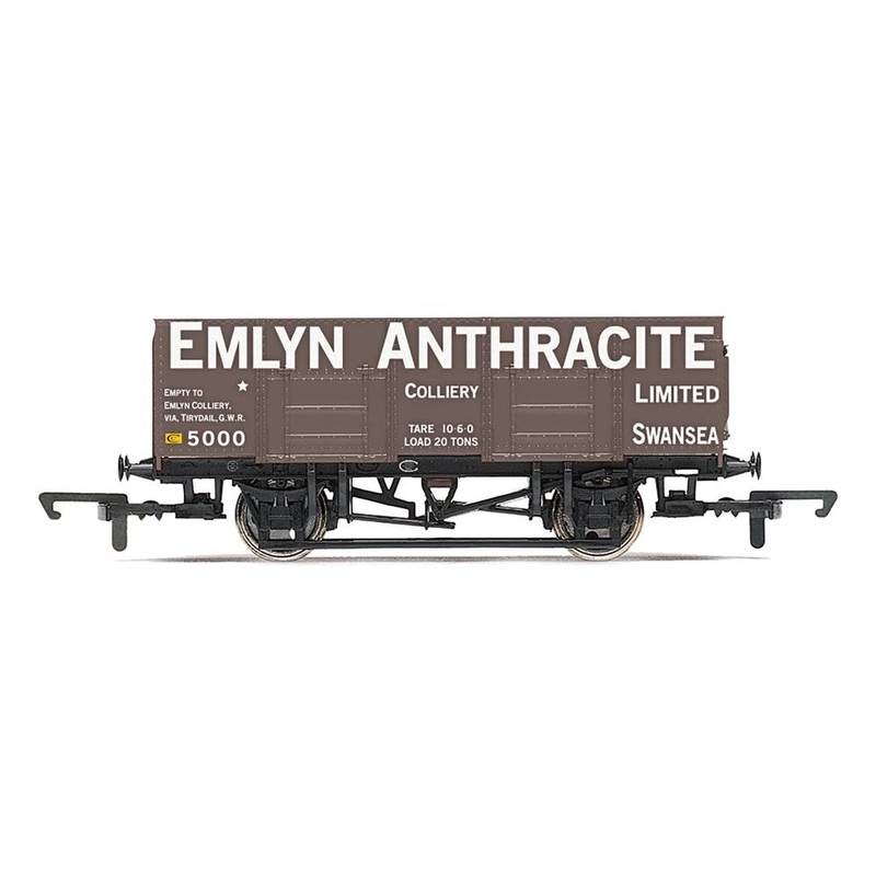 Hornby R60111 21T Coal Wgn Emlyn Anthracite