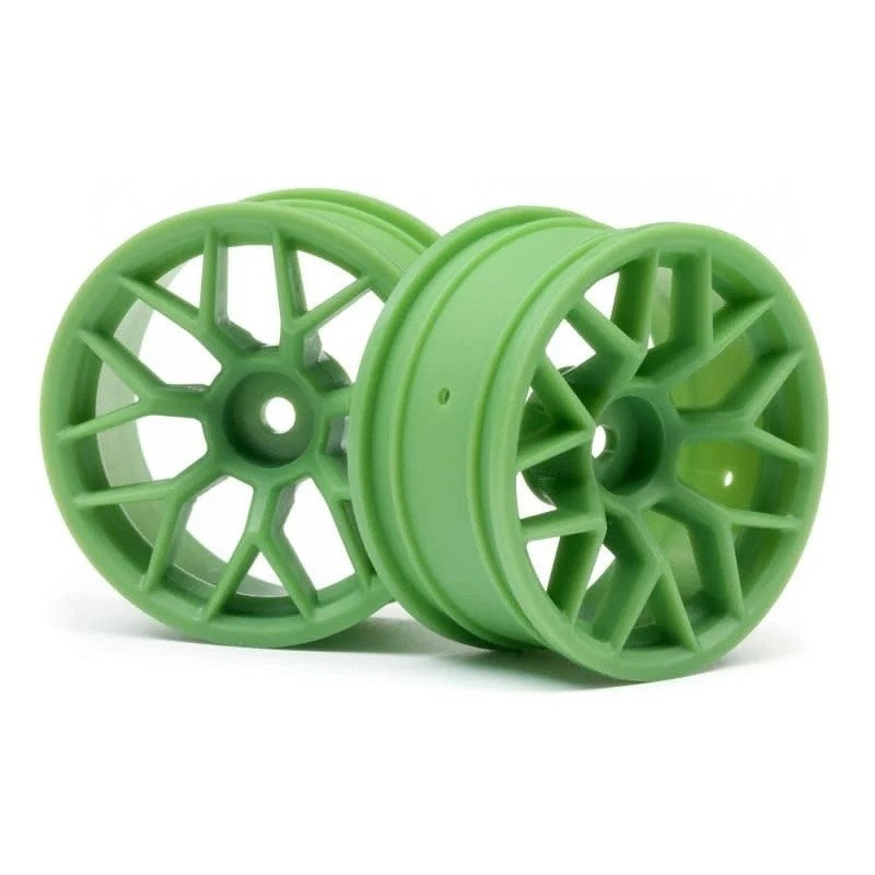HPI Racing 111091 1/10 RR Wheel: WM 6mmOS Green