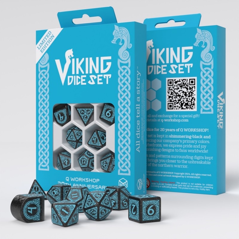 Q Workshop S20Y02 Q WORKSHOP 20 years: Viking Dice Set