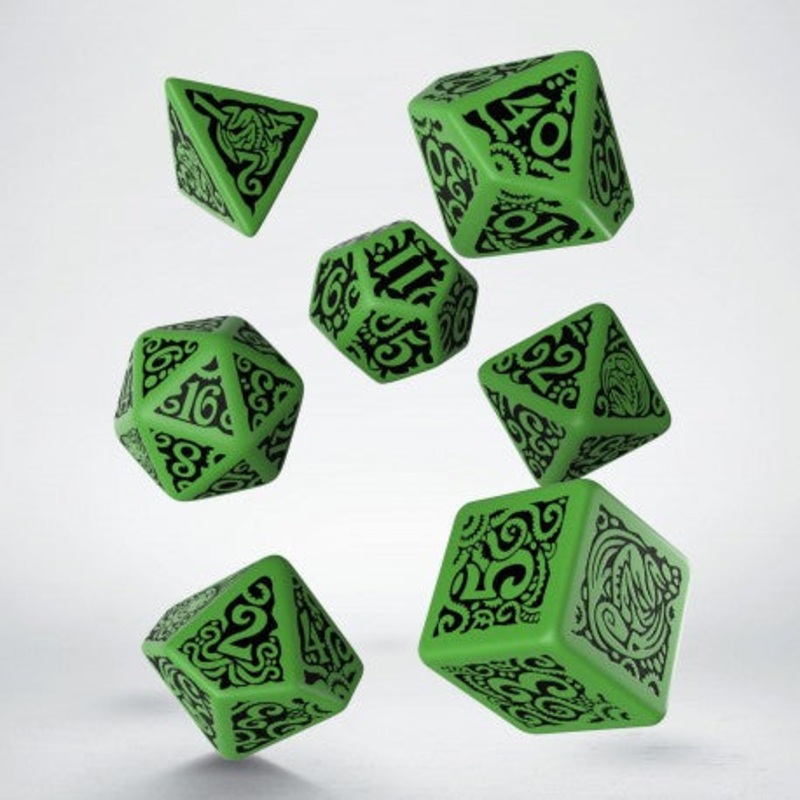 Q Workshop SCTC16 COC The Outer Gods Cthulhu Dice Set
