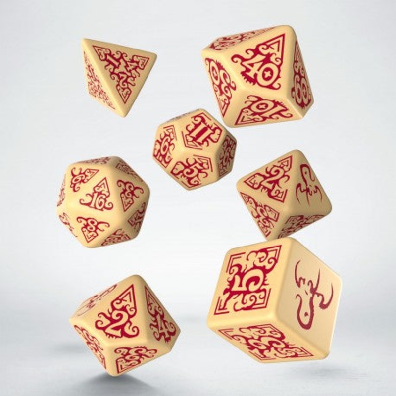 Q Workshop SCTX19 Call of Cthulhu Masks of Nyarlathotep Dice set