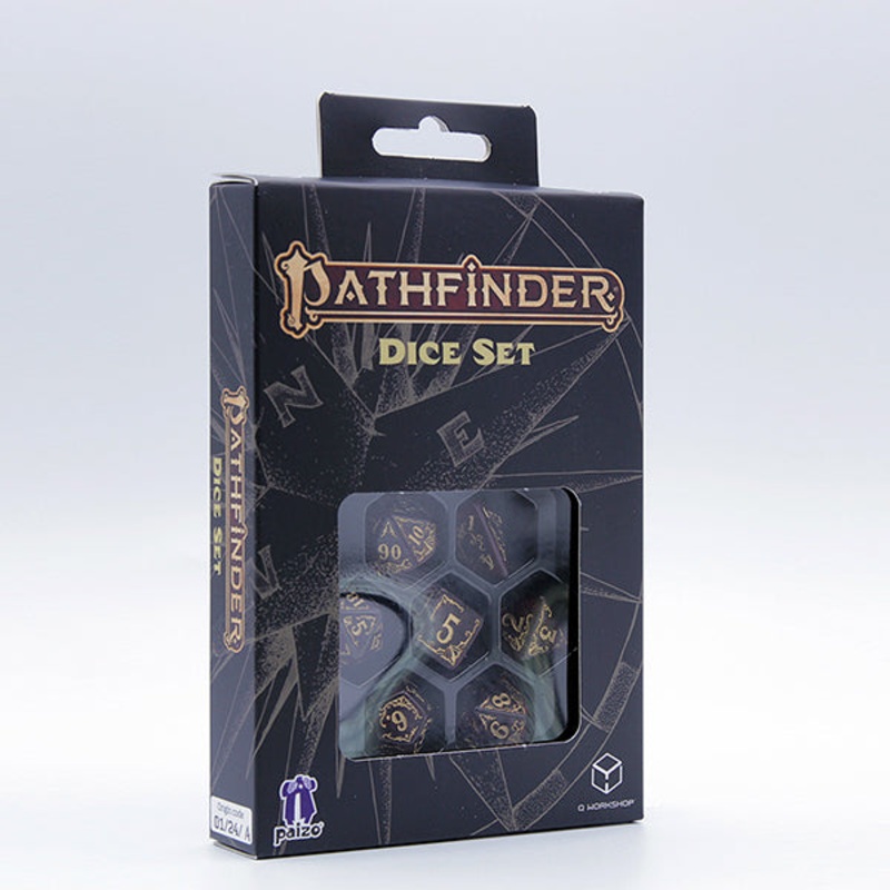 Q Workshop SPAT29 Pathfinder Dice Set: Avistan