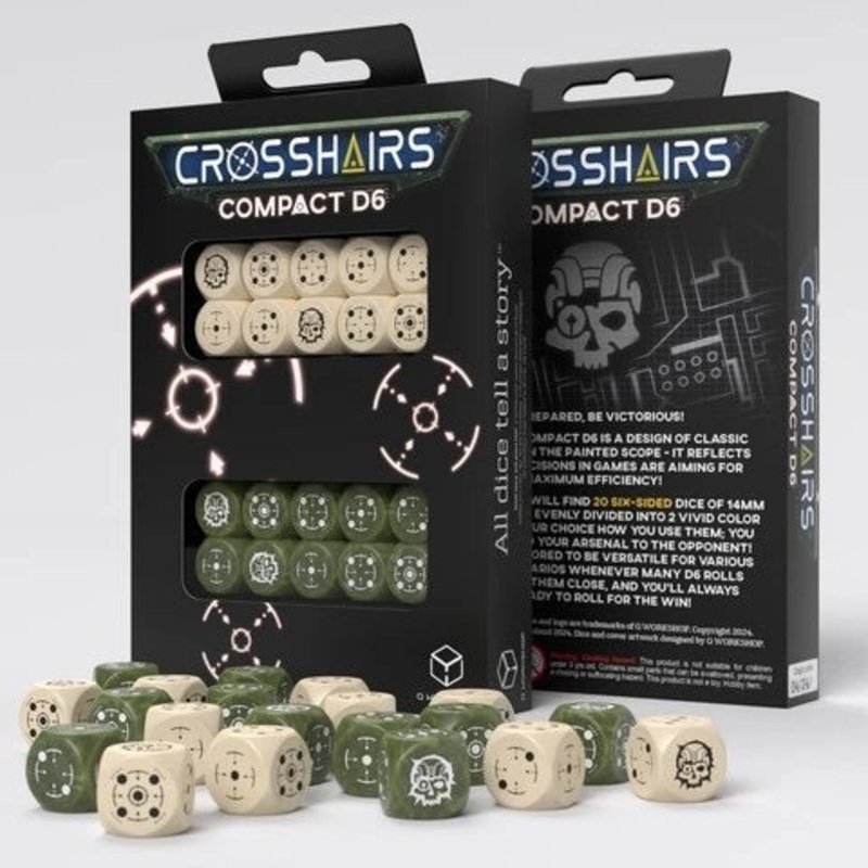 Q Workshop STCA03 Crosshairs Compact D6: Beige&Olive