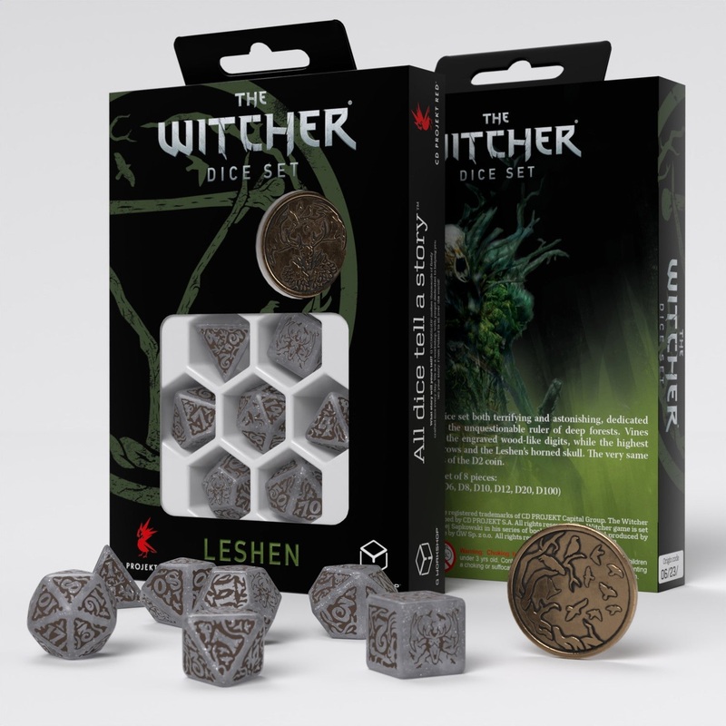 Q Workshop SWLE03 The Witcher Dice Set. Leshen The Shapeshifter