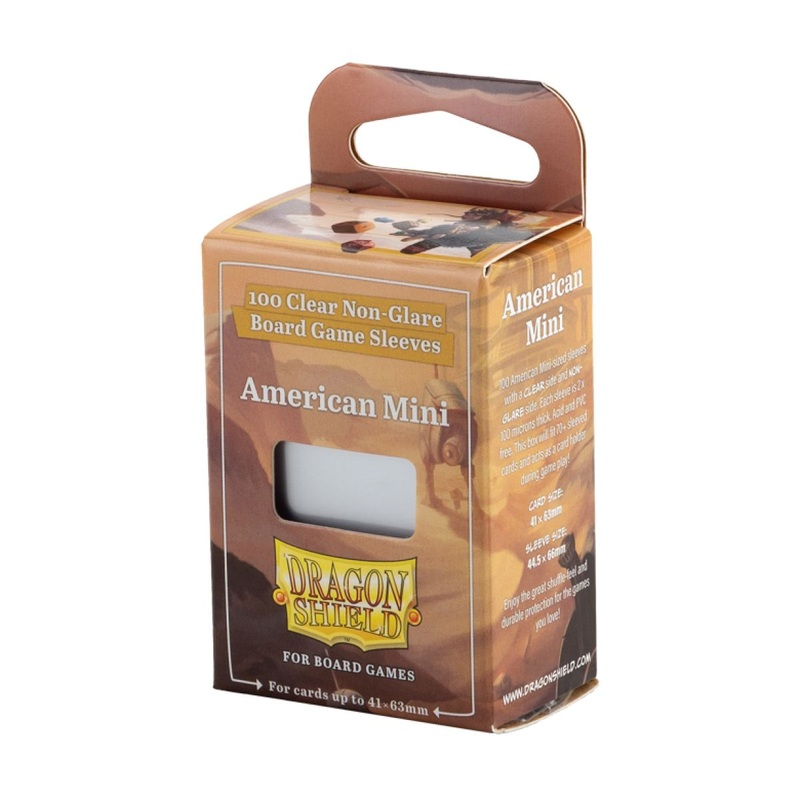 Dragon Shield AT-60201 BGS Clear/NonGlare American Mini
