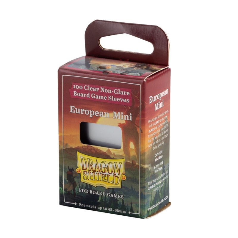 Dragon Shield AT-60202 BGS Clear/NonGlare European Mini