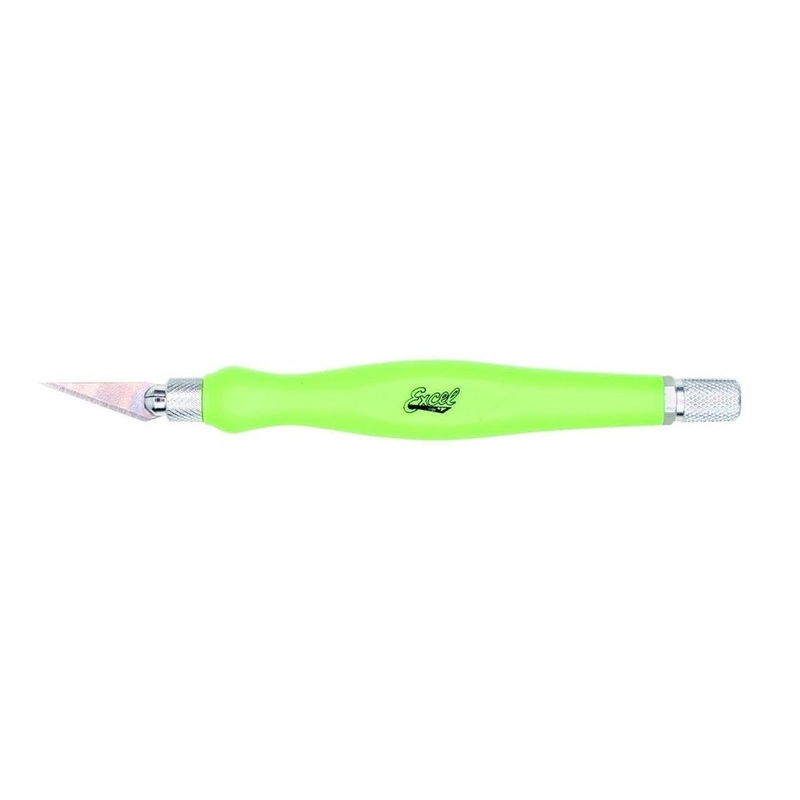 Excel Tools 016027 K-27 Rubber Grip knife #1 Gree