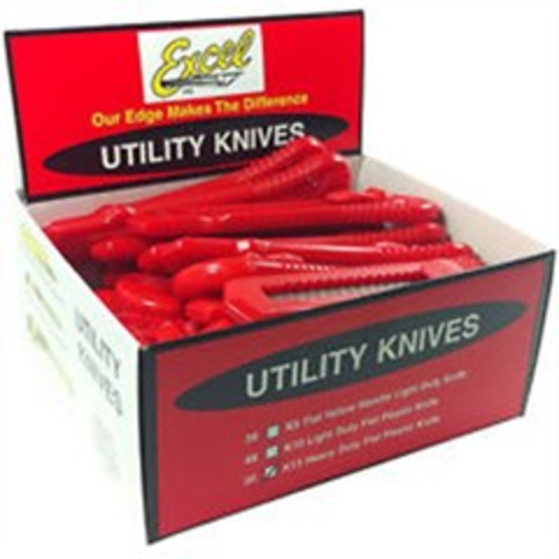 Excel Tools 77K13 Snap-Off Blade Knife Lrg 30pcs