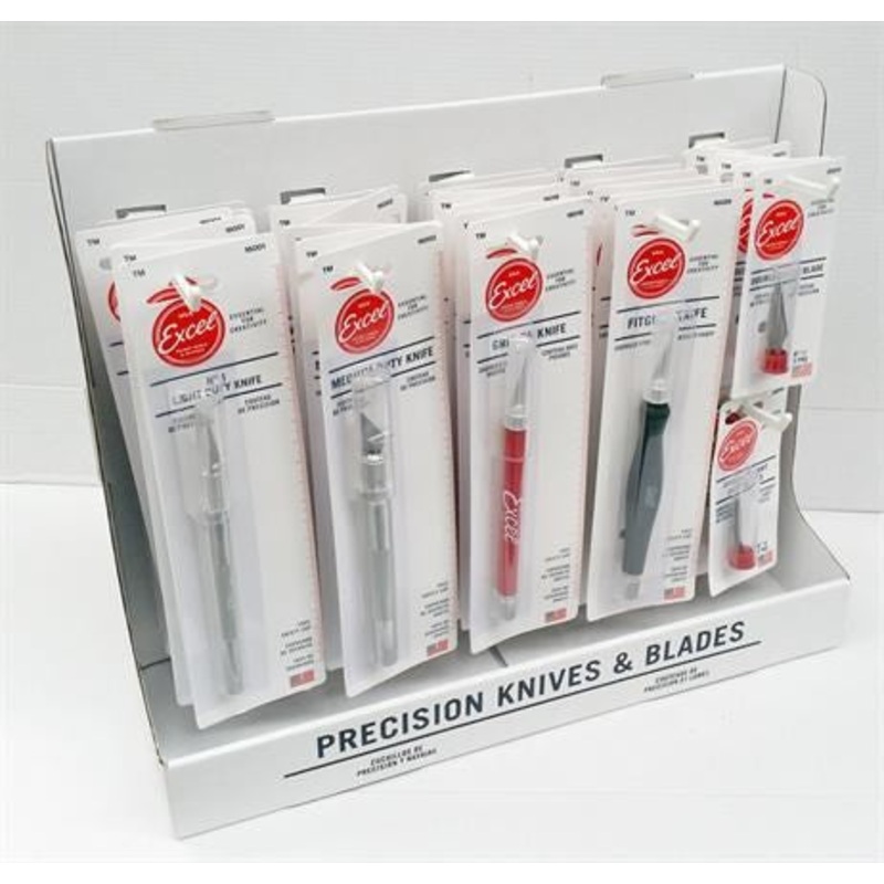 Excel Tools 77K50 Point of Purchase KnifeDispl