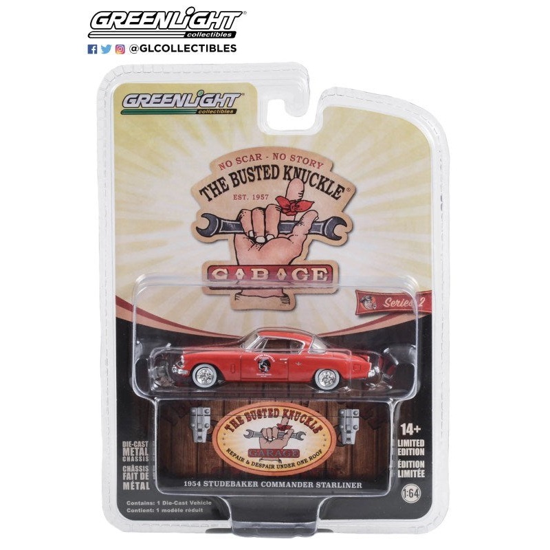 Greenlight GL-39120-B 1/64 1954 Studebaker Commander Starliner
