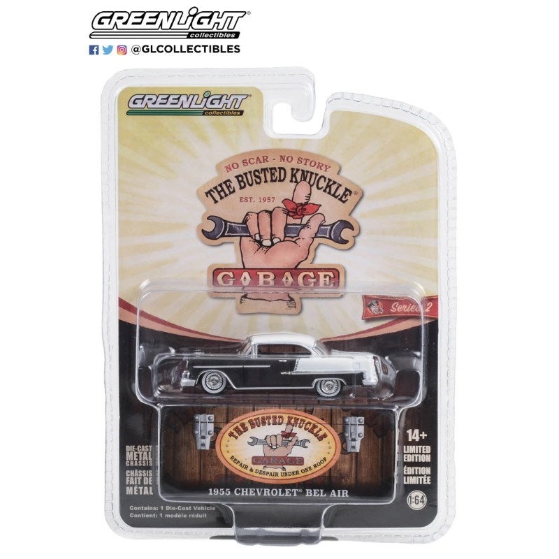 Greenlight GL-39120-C 1/64 1955 Chevrolet Bel Air Lowrider