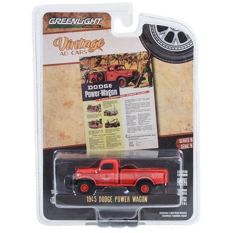 Greenlight GL-39130-A 1/64 1945 Dodge Power Wagon