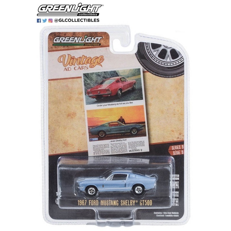 Greenlight GL-39130-C 1/64 1967 Shelby GT500