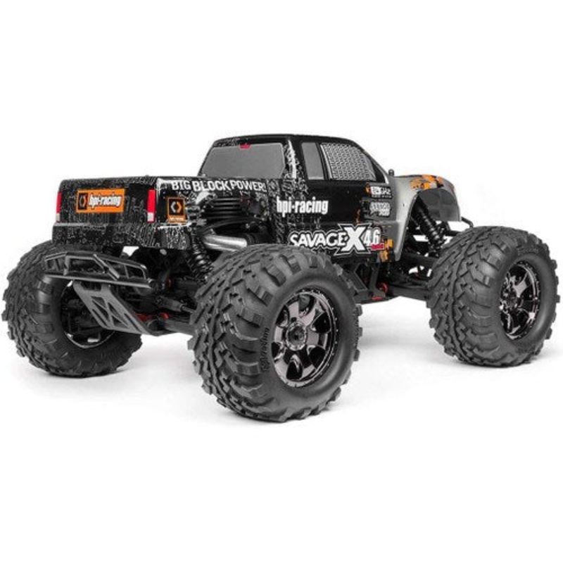 HPI Racing 109083 Nitro: 1/8 Savage X 4.6 w/rot