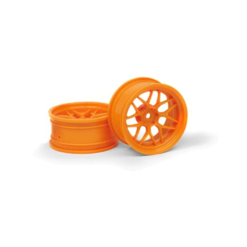 HPI Racing 120250 1/10 W: Tech 7 Orange 6mmOS