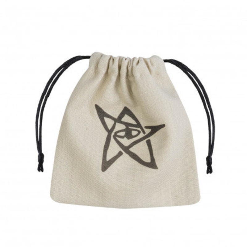 Q Workshop BCTH101 Call of Cthulhu Beige & black Dice Bag