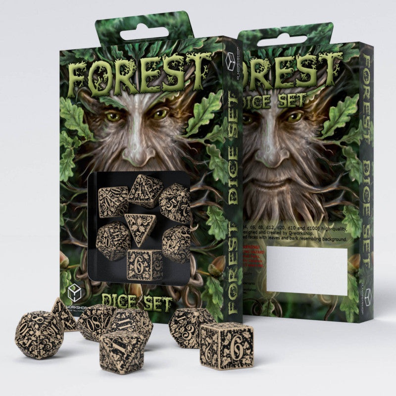 Q Workshop SFOR03 Forest Dice Set: Savannah