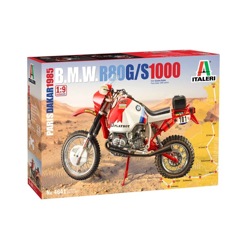 Italeri 4641 1/9 BMW R80 PARIS DAKAR 1985