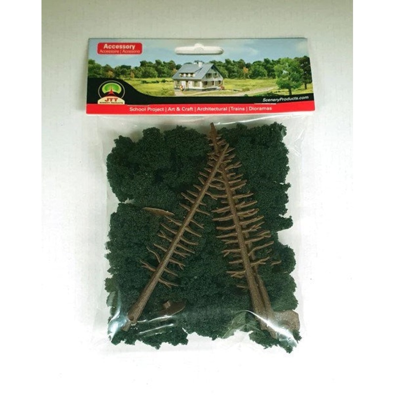 JTT Scenery 92044 Conifer Trees 4- 5(2)