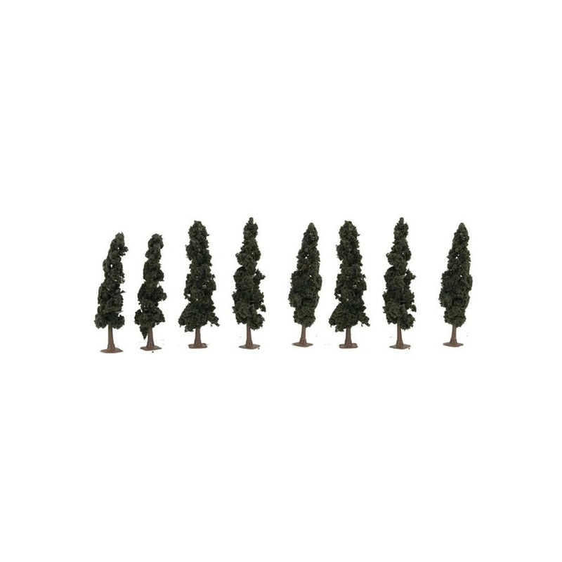 JTT Scenery 92134 Conifer Trees 4- 4.5 (8)