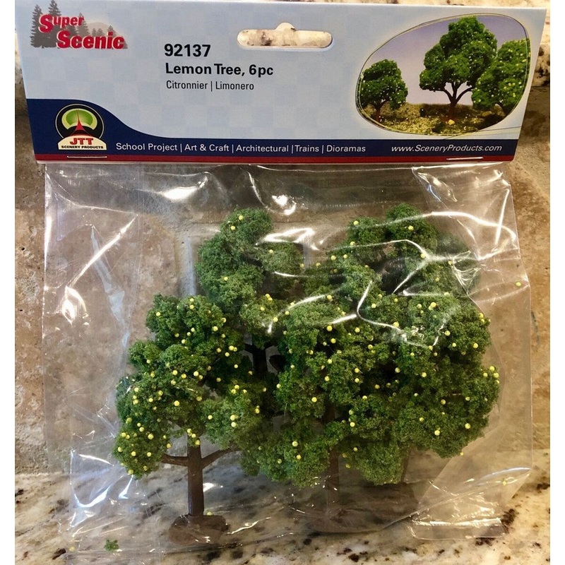 JTT Scenery 92137 Lemon Trees 2.5- 3.5 (6)