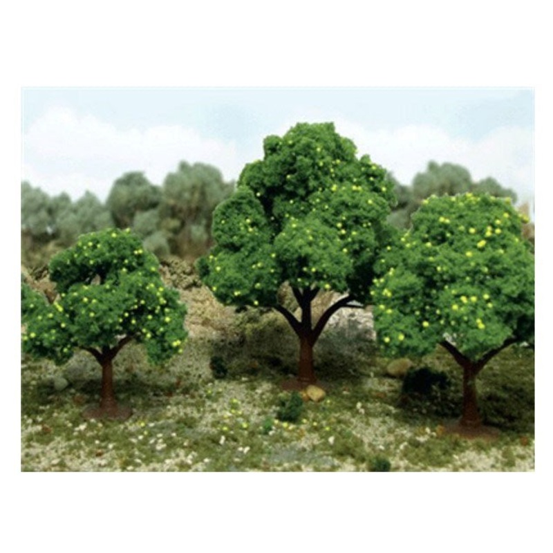 JTT Scenery 92141 Orange Trees 2.5- 3.5 (6)