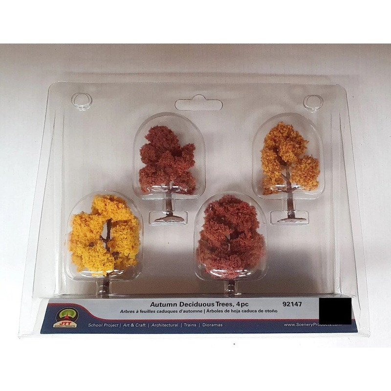 JTT Scenery 92147 Autumn Deciduous 2.5- 3 (4)