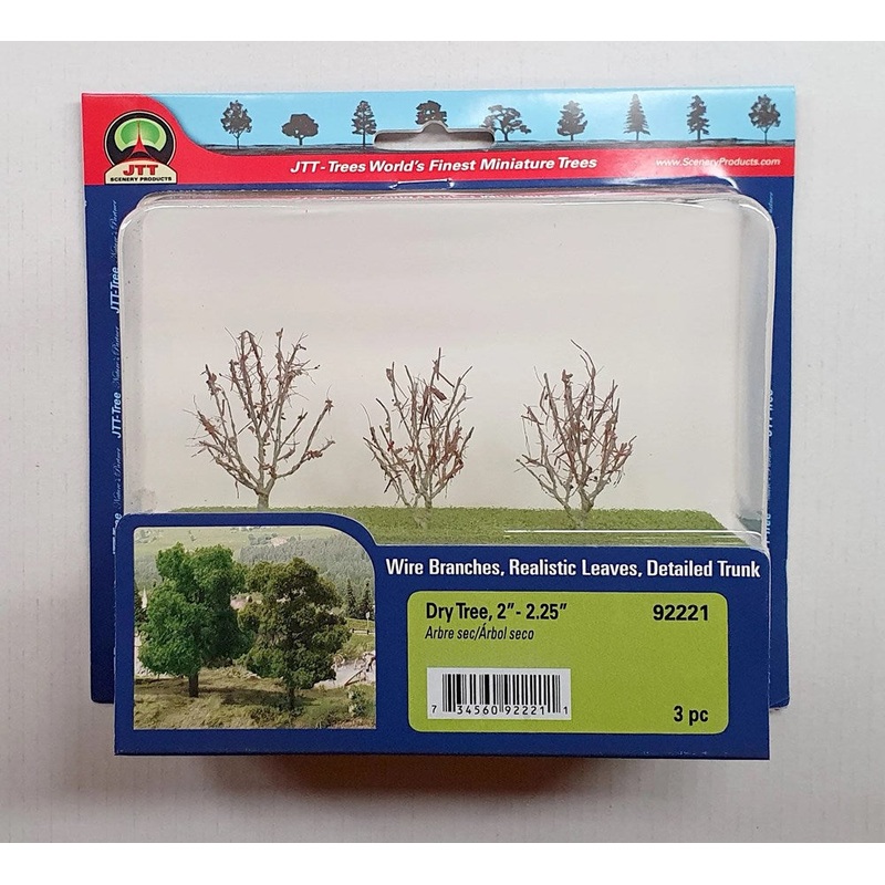 JTT Scenery 92208 Chestnut Trees 50- 57mm (3)