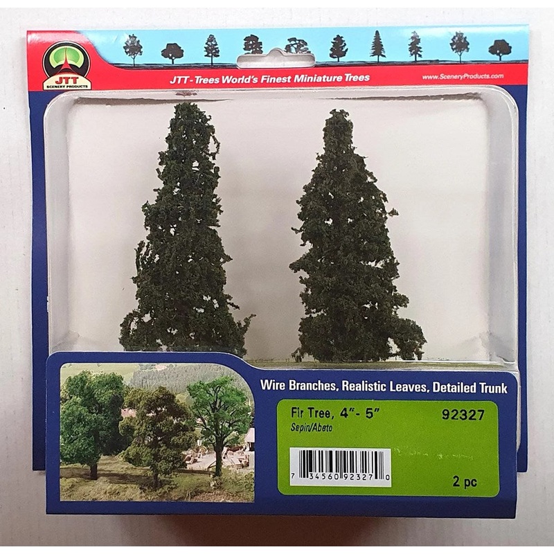 JTT Scenery 92327 Fir Trees 101.6mm (2)
