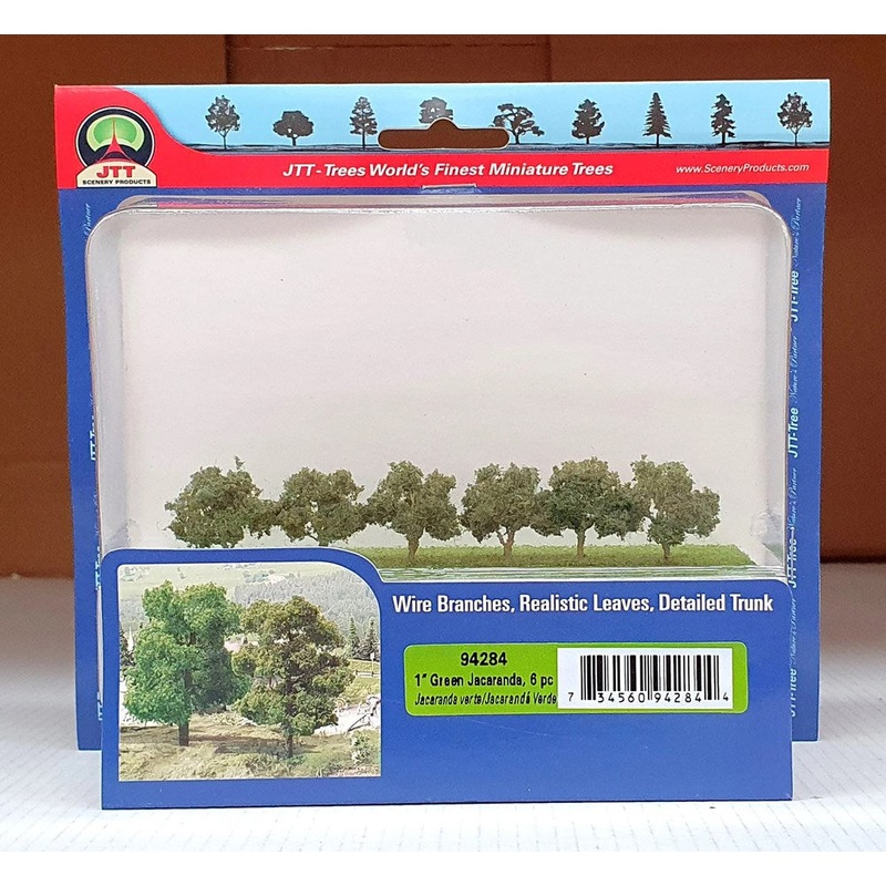 JTT Scenery 94284 Green Jacaranda 25.4mm(6)
