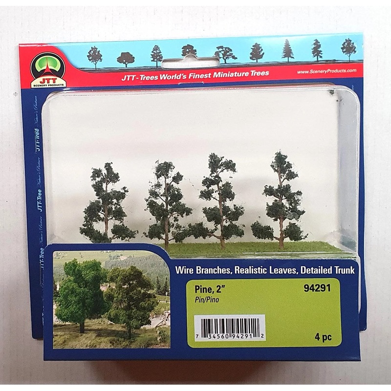 JTT Scenery 94291 Pine Trees 50.8mm (4)