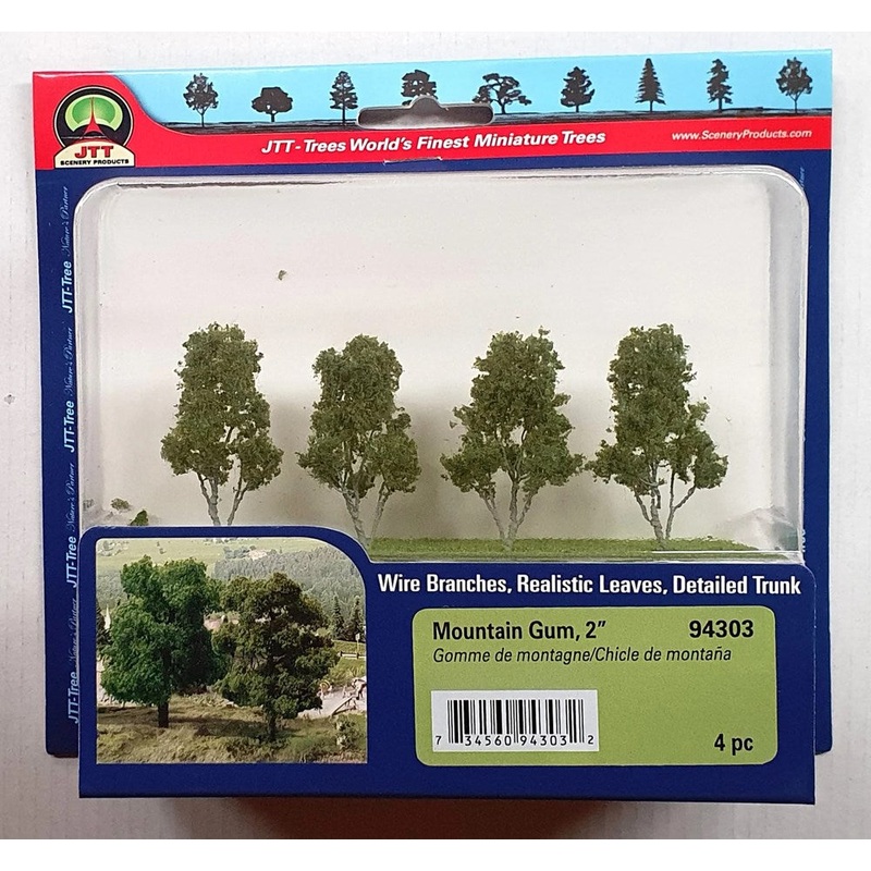 JTT Scenery 94303 Mountain Gum Trees 50.8mm(4)