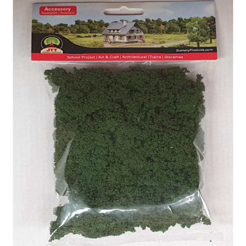 JTT Scenery 95267 Shrubs Medium Green 20 cu in.