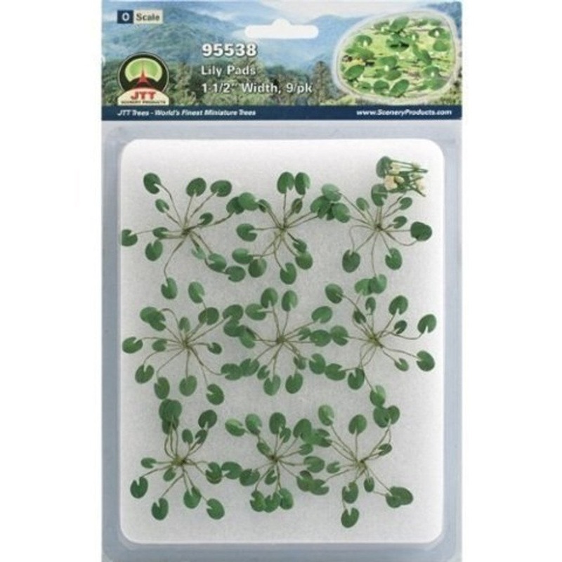 JTT Scenery 95538 O: 31mm Lily Pads (9)