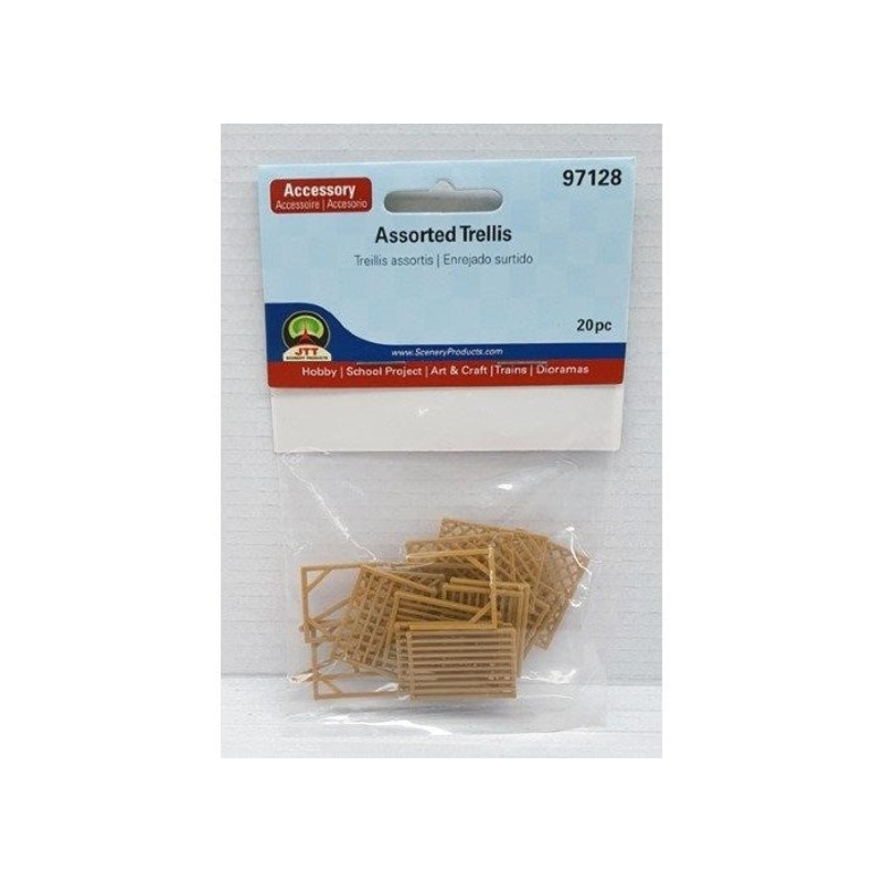 JTT Scenery 97128 Assorted Trellis (20)