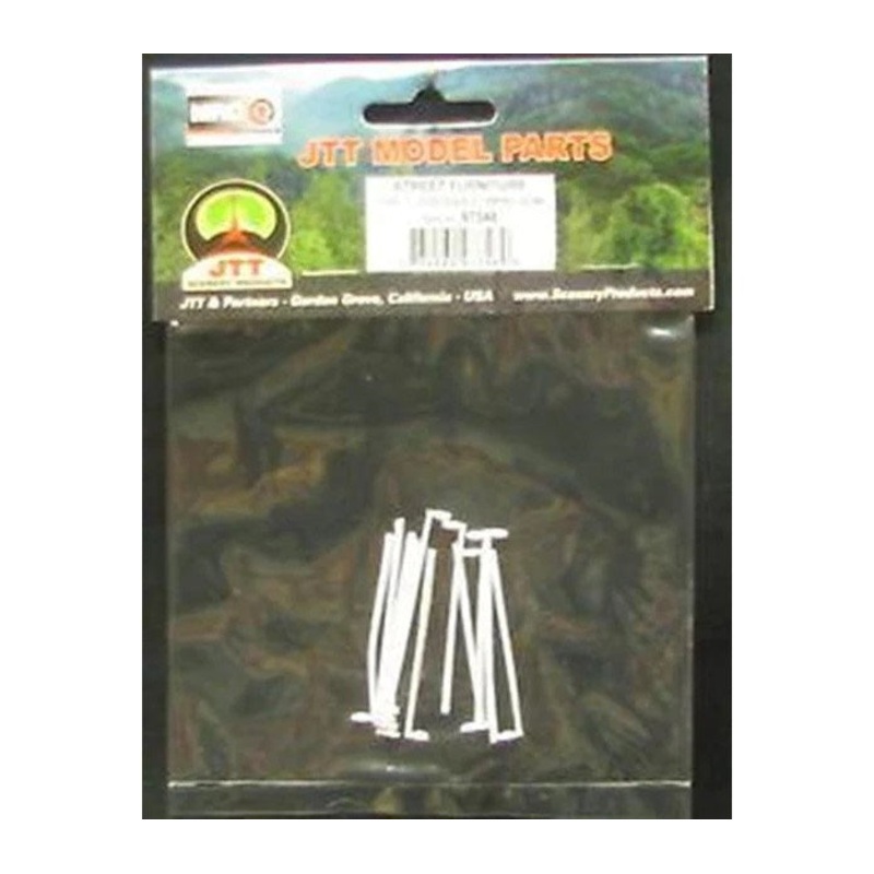 JTT Scenery 97366 1/200 Parking Lot Light Wh(12