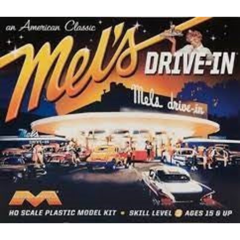 Moebius Models 0935 1/87 Mel’s Drive in (HO Scale)