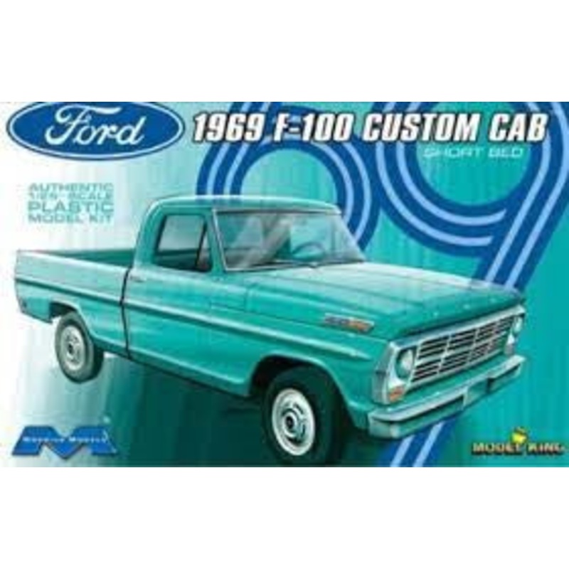 Moebius Models 1227 1/25 Ford F-100 Custom Cab ’69