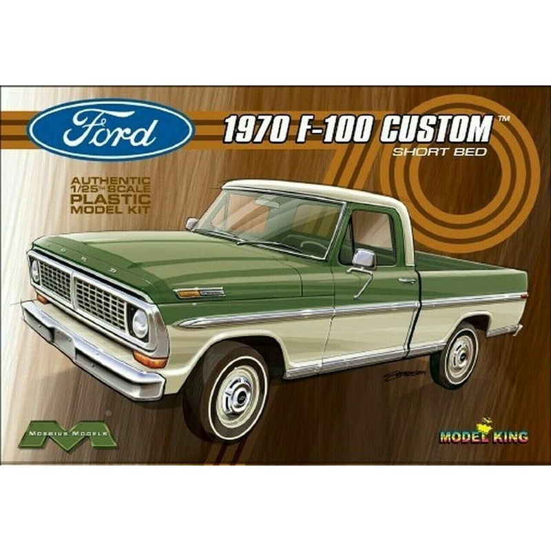 Moebius Models 1228 1/25 Ford F100 CustomShort ’70