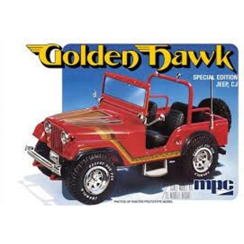 MPC 0986 1/25 ’81 Jeep CJ5 Golden Hawk