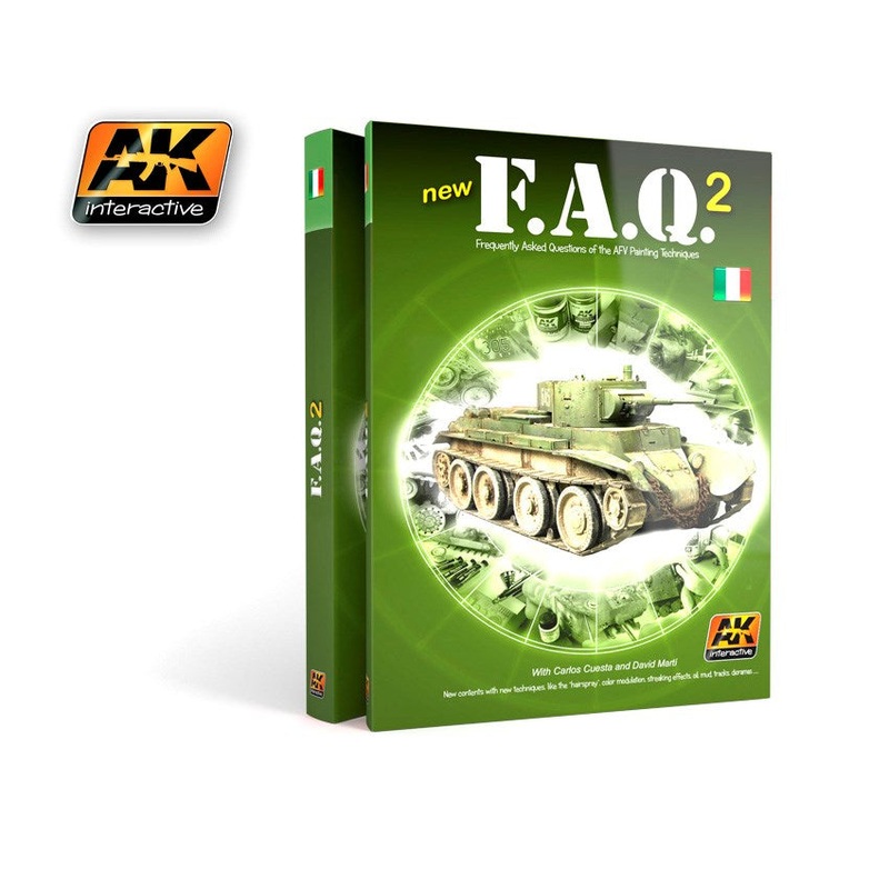 AK Interactive AK152 BOOKS/DVDS – FAQ 2 IN ITALIAN