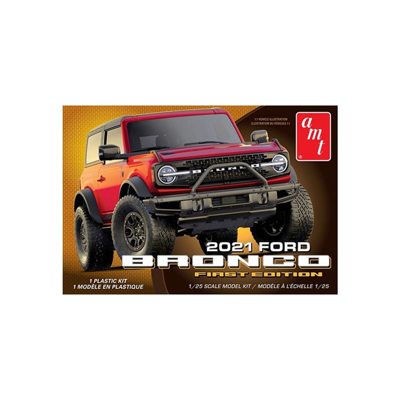 AMT 1343 1/25 21 Ford Bronco 1st Edition