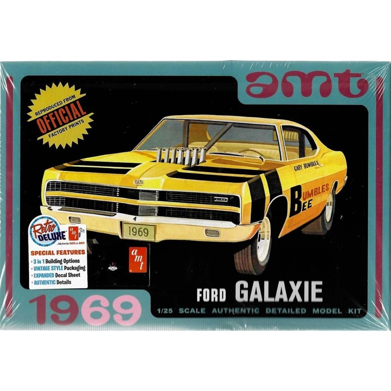 AMT 1373 1/25 ’69 Ford Galaxie Hardtop