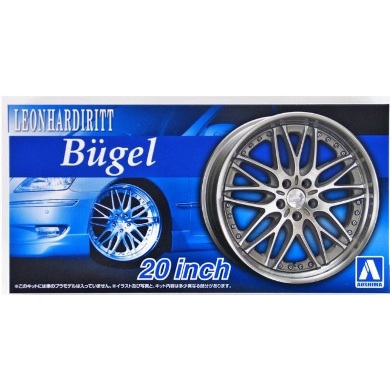 Aoshima 5426 1/24 #62 RIMS/TIRES Trafficstar DTX 20