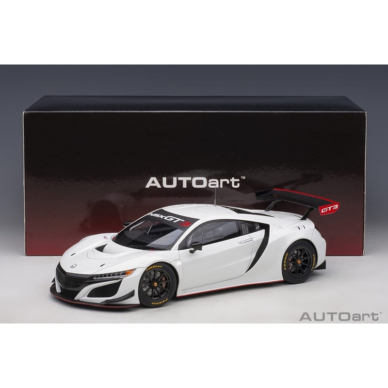 AUTOart 81898 1/18 ’18 Honda NSX GT3 White