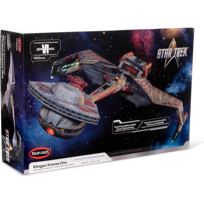 Polar Lights 997 1/350 StarTrek 6 Klingon Kronos